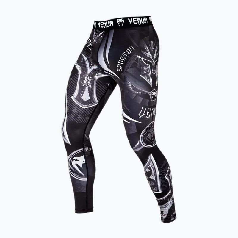 Herren Trainingsleggings Venum Gladiator 3.0 Compression Tights black/white 2