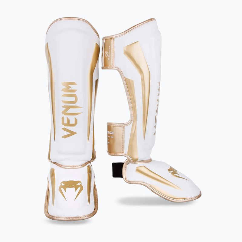Schienbeinschoner mit Spannschutz Venum Elite Standup black/gold