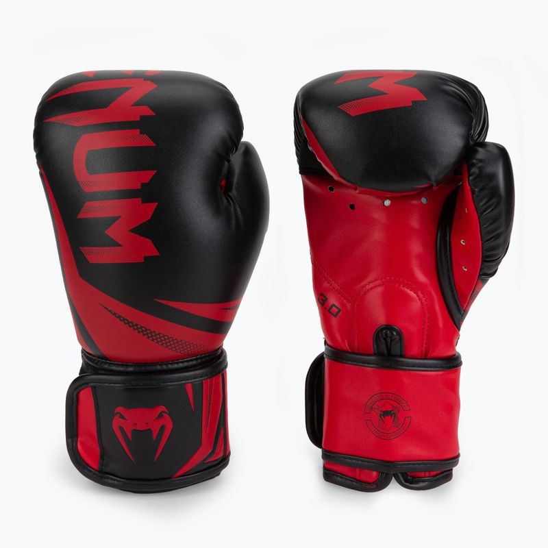 Venum Challenger 3.0 rot/schwarz Boxhandschuhe 03525-100-10OZ 3