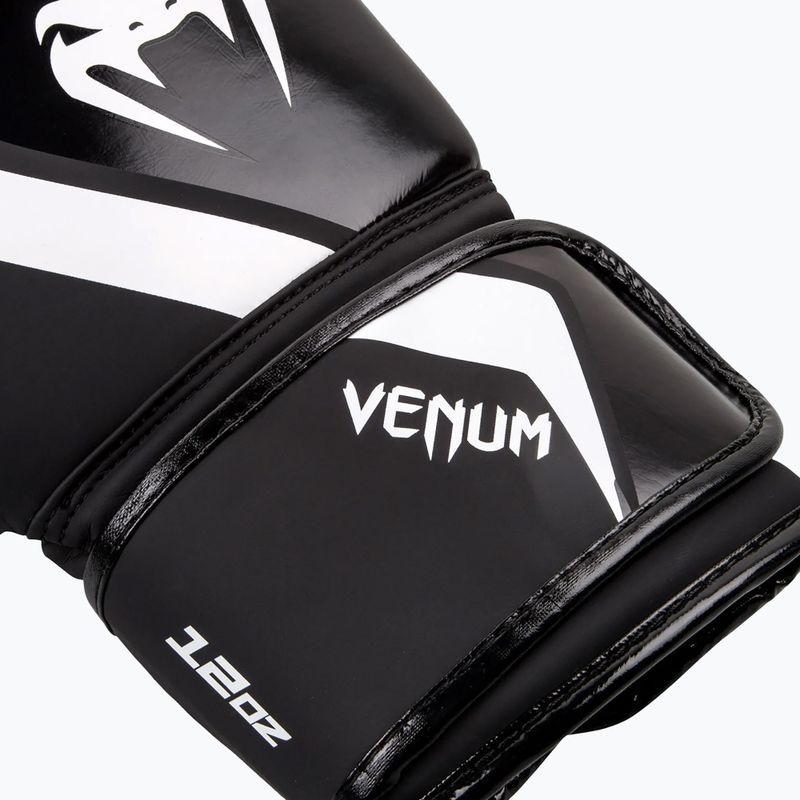 Venum Contender 2.0 Boxhandschuhe schwarz/grau/weiß 3