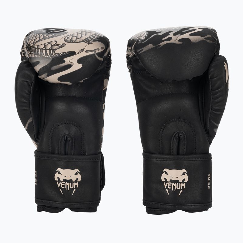 Venum Dragon's Flight schwarz/sand Boxhandschuhe 2