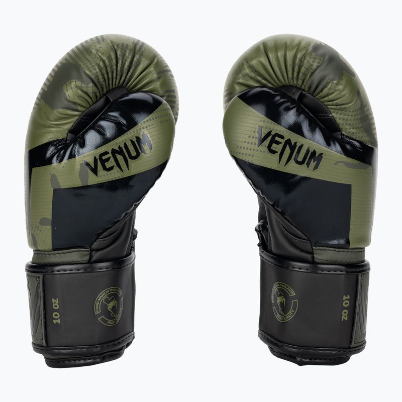 Venum Elite khaki camo Boxhandschuhe 3