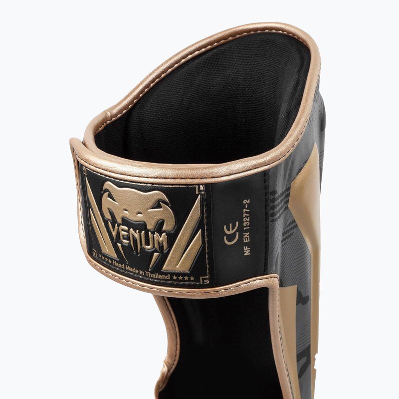 Venum Elite Standup Schienbeinschoner dunkel camo/gold 4