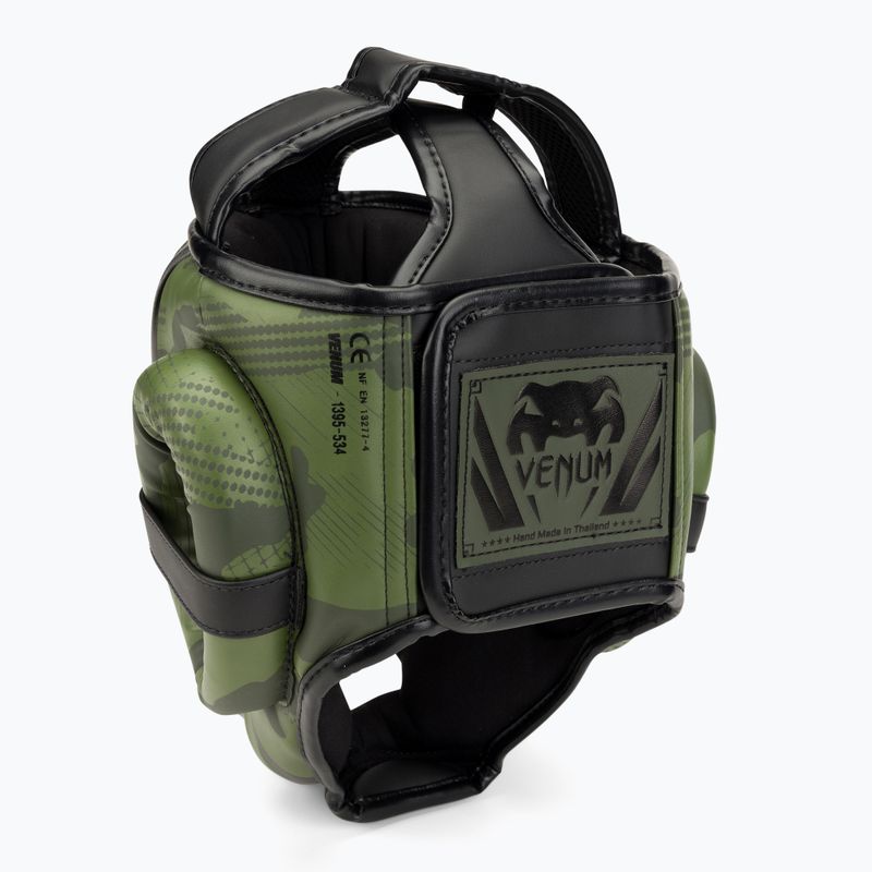 Venum Elite khaki camo Boxen Helm 3