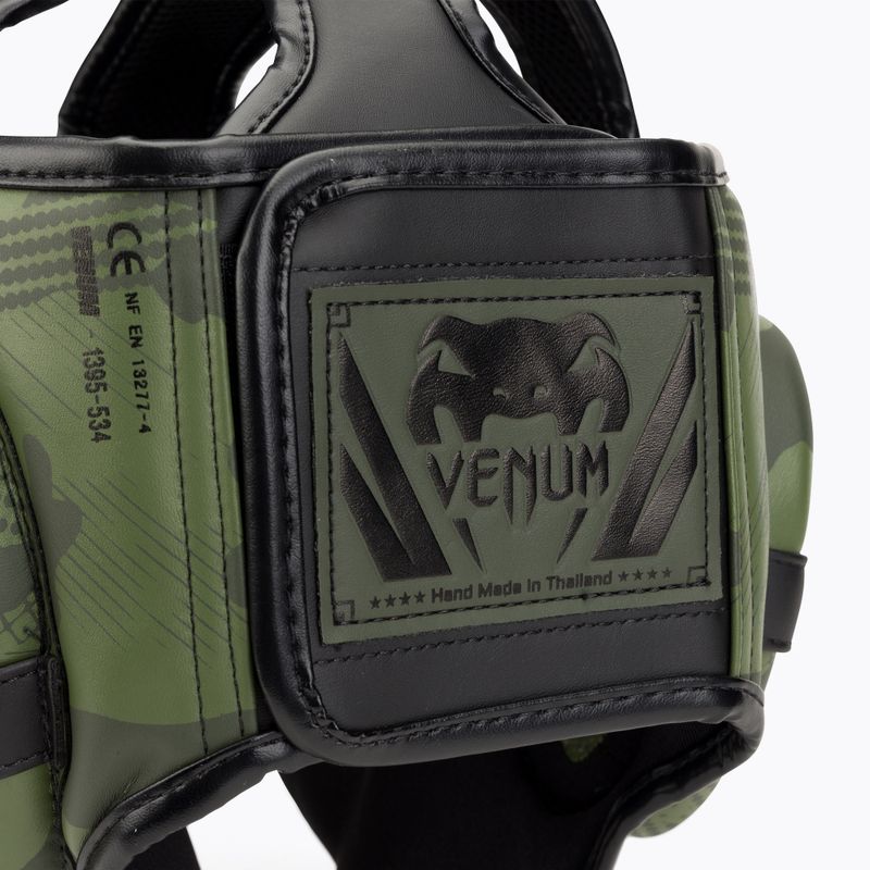 Venum Elite khaki camo Boxen Helm 4