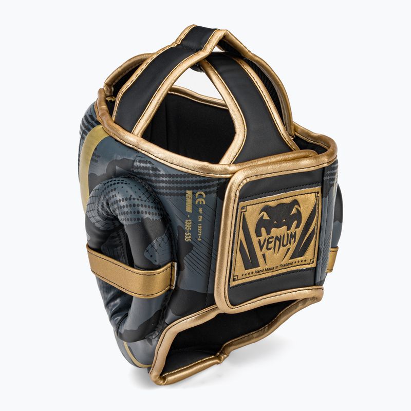 Venum Elite grau-goldener Boxhelm VENUM-1395-535 3