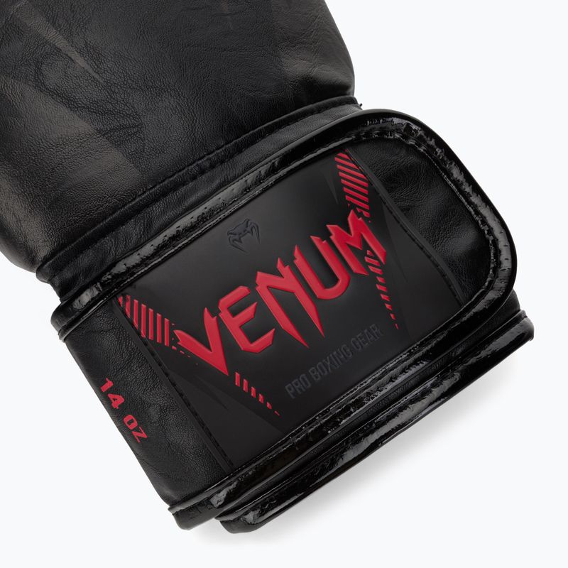 Venum Impact Boxhandschuhe schwarz VENUM-03284-100-10OZ 7