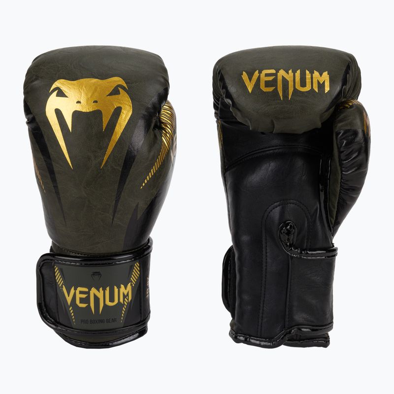 Venum Impact grün Boxhandschuhe 03284-230-10OZ 3
