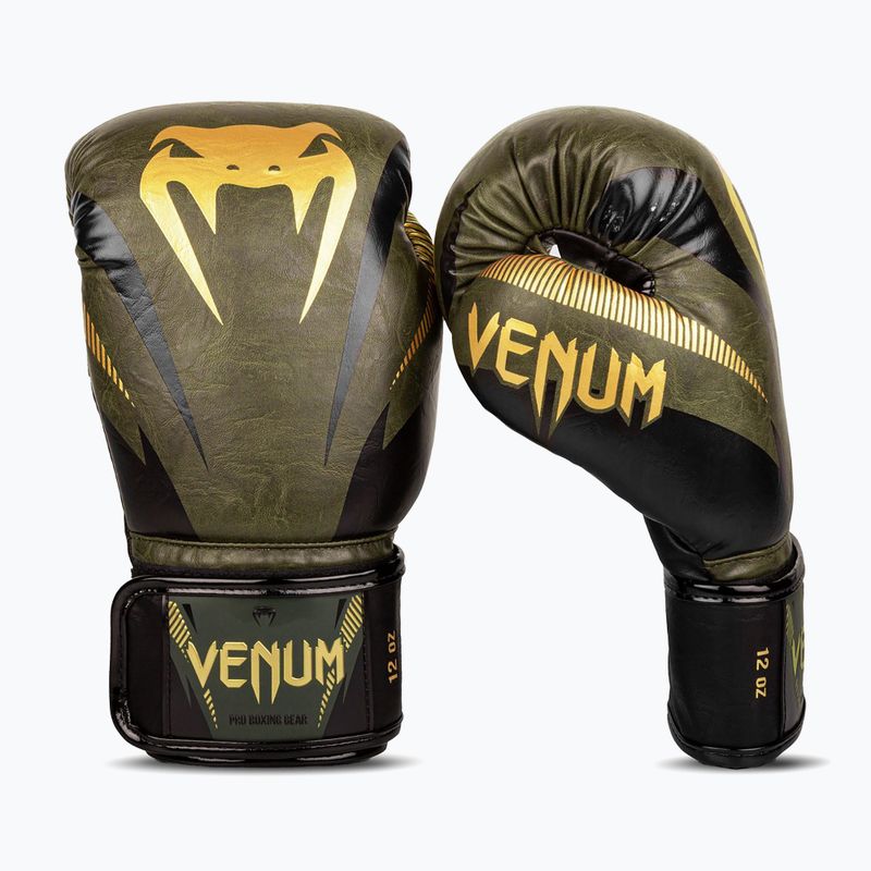Venum Impact grün Boxhandschuhe 03284-230-10OZ 10