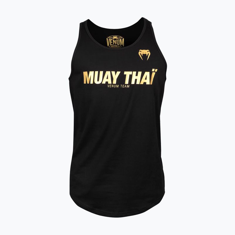 Tank Top Herren Venum Muay Thai VT black/gold