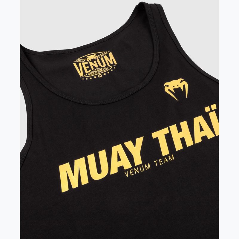 Tank Top Herren Venum Muay Thai VT black/gold 4