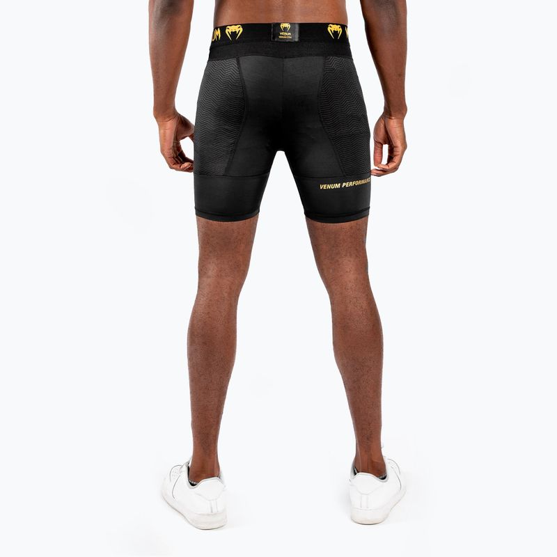 Venum G-Fit Compression Herren Trainingsshorts schwarz/gold 2