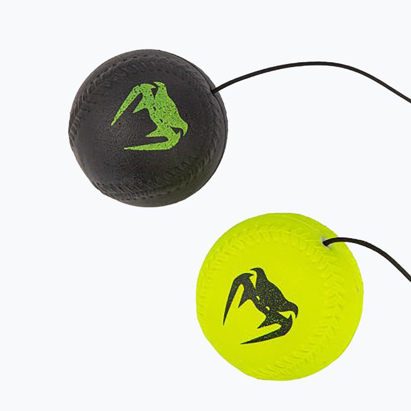 Venum Reflexball schwarz-grün VENUM-04028-116 4