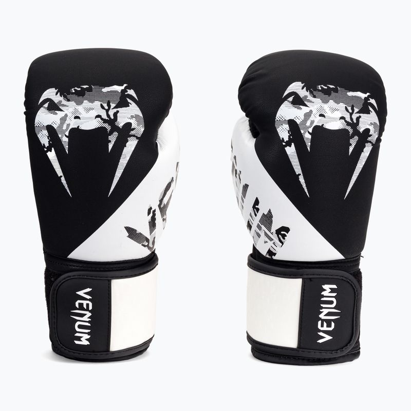 Venum Legacy Boxhandschuhe schwarz und weiß VENUM-04173-108