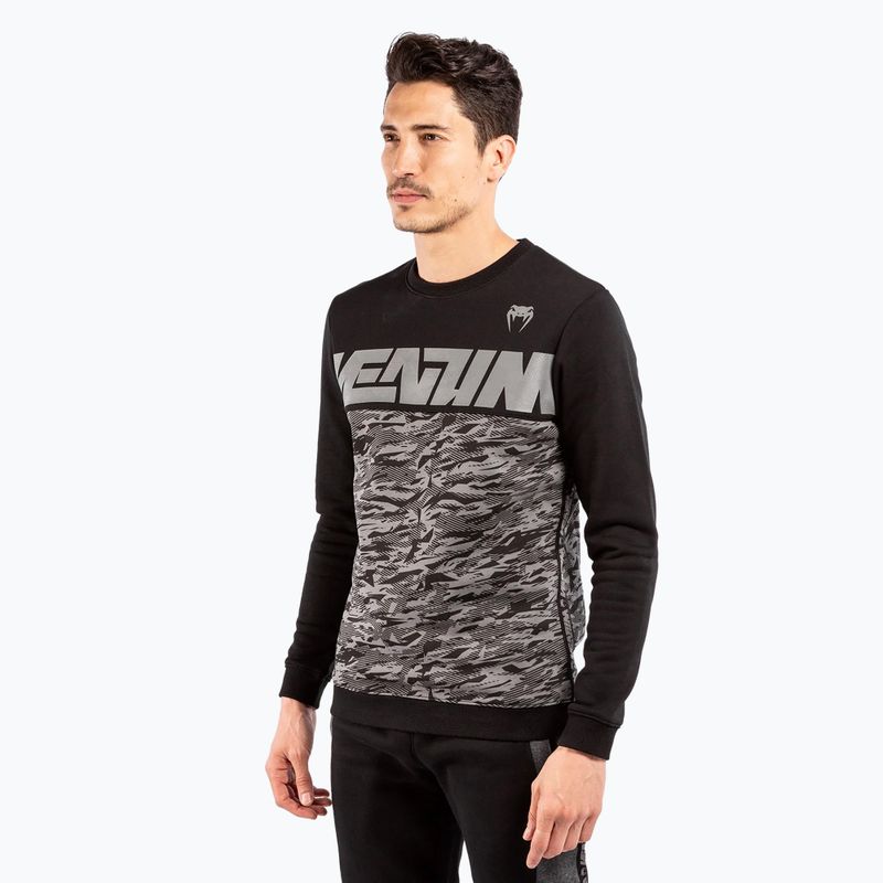 Herren Venum Connect Crewneck Sweatshirt schwarz/dunkel camo 4