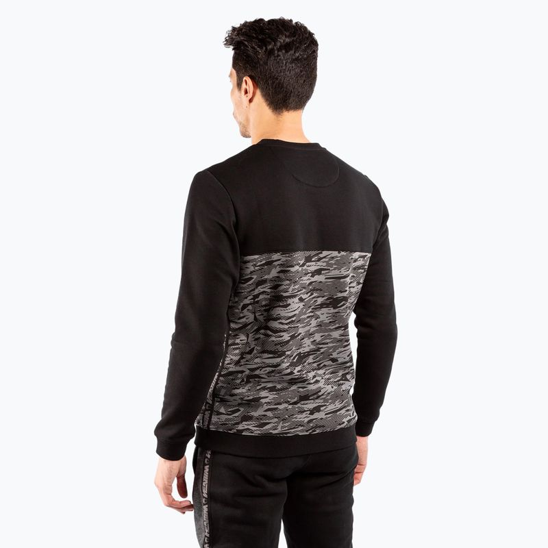 Herren Venum Connect Crewneck Sweatshirt schwarz/dunkel camo 5