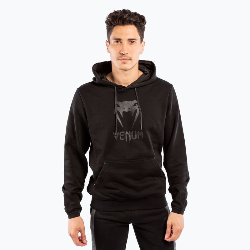 Herren Venum Classic Hoodie schwarz/schwarz