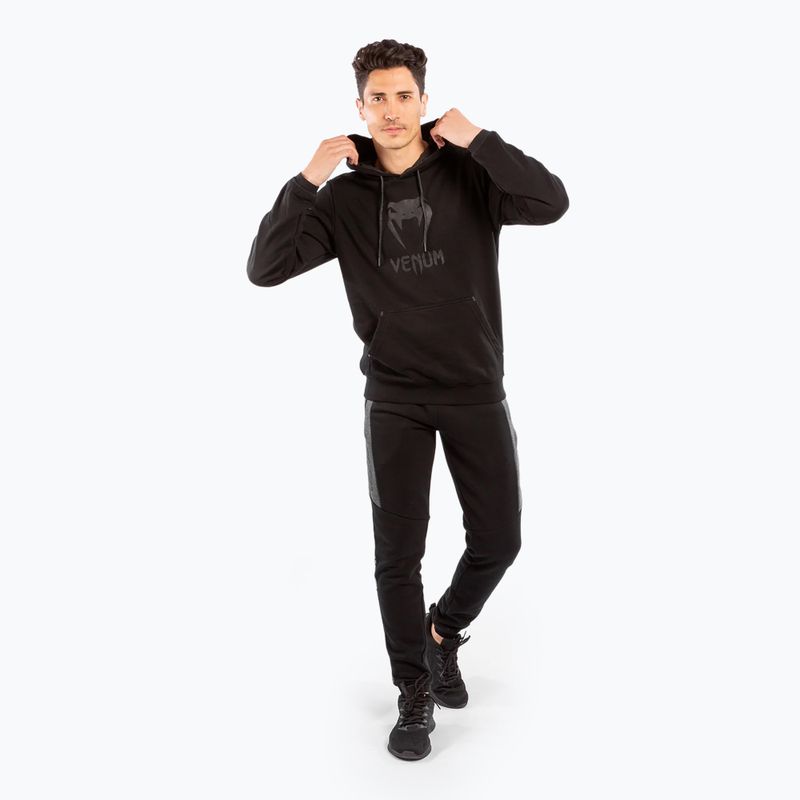 Herren Venum Classic Hoodie schwarz/schwarz 2