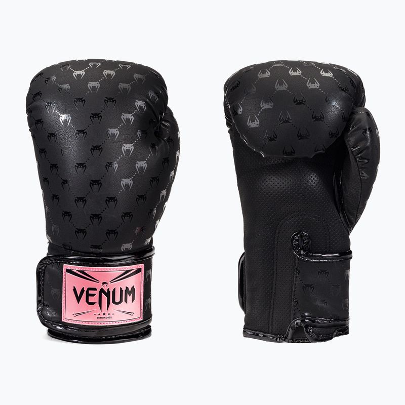 Venum Impact Monogram schwarz-goldene Boxhandschuhe VENUM-04586-537 3