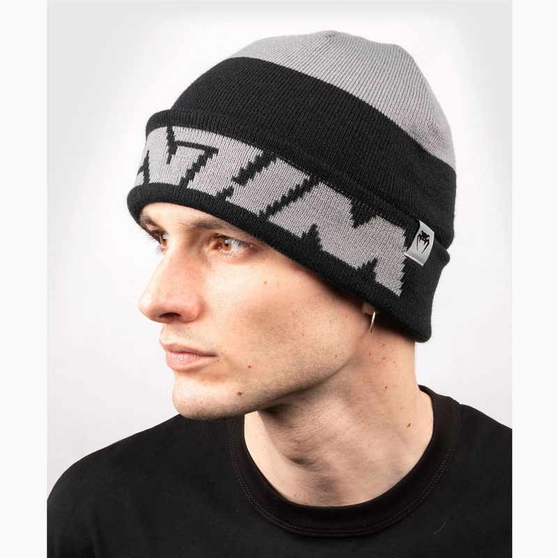 Venum Connect Beanie schwarz/graue Wintermütze 6