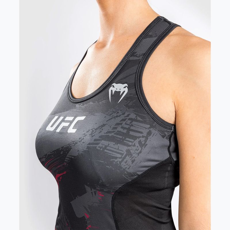 Damen Venum UFC Authentic Fight Week 2.0 Performance schwarz/rot Longsleeve