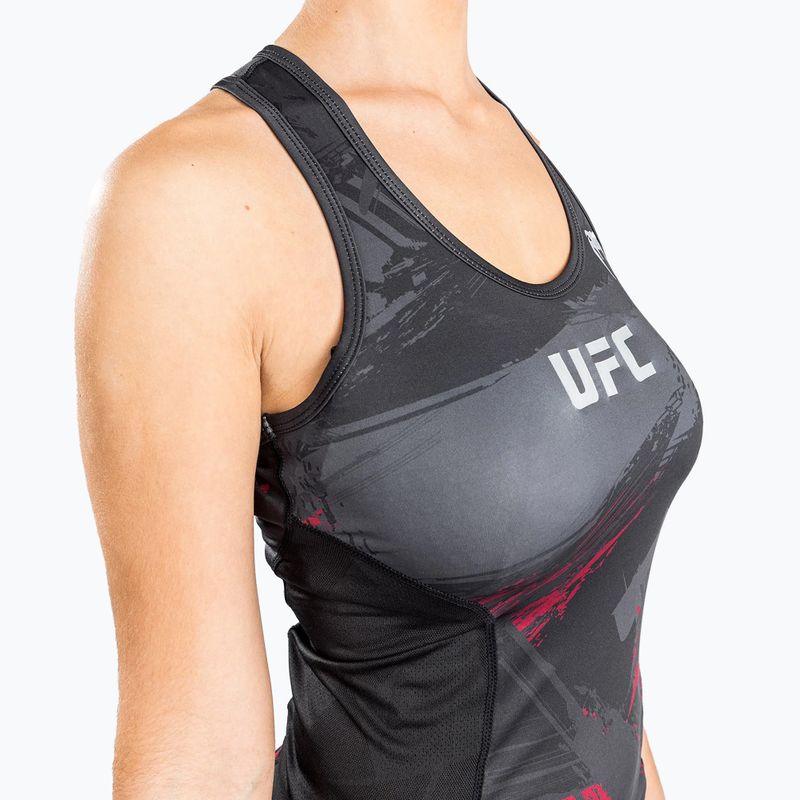 Damen Venum UFC Authentic Fight Week 2.0 Performance schwarz/rot Longsleeve