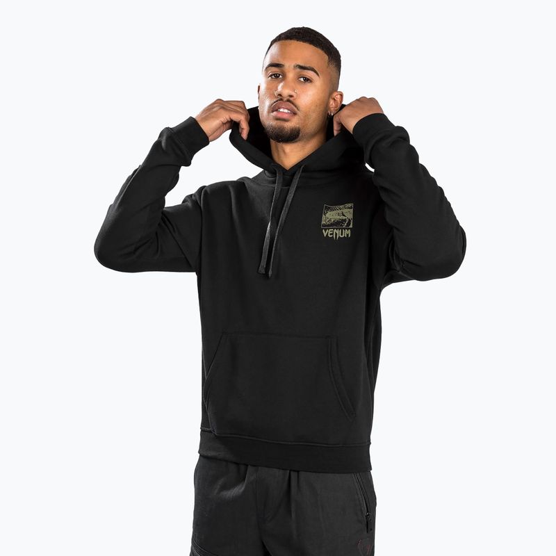 Herren Venum Fangs Hoodie Regular Fit schwarz 2