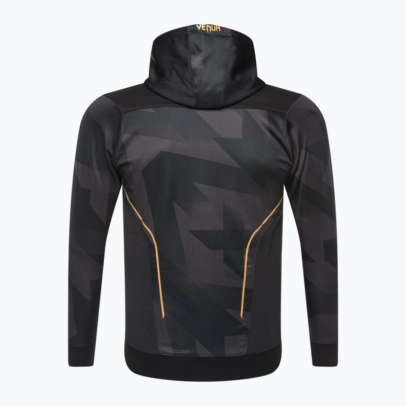 Venum Razor Hoodie für Männer schwarz/gold 9