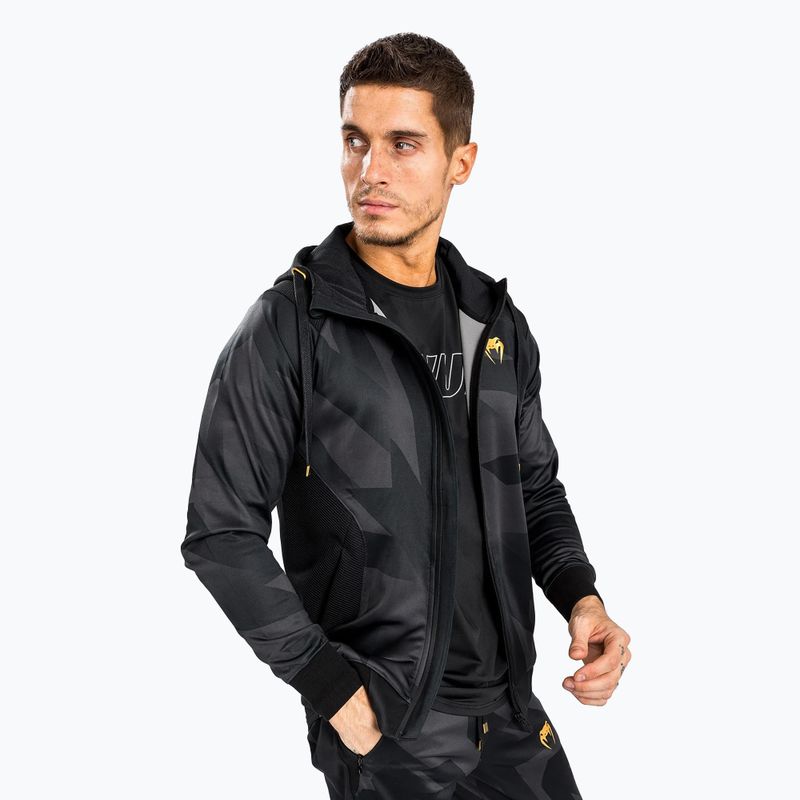 Venum Razor Hoodie für Männer schwarz/gold 4
