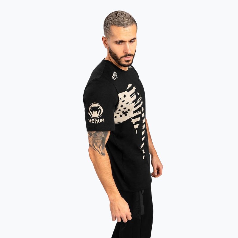 Venum Giant USA schwarzes Herren-T-Shirt