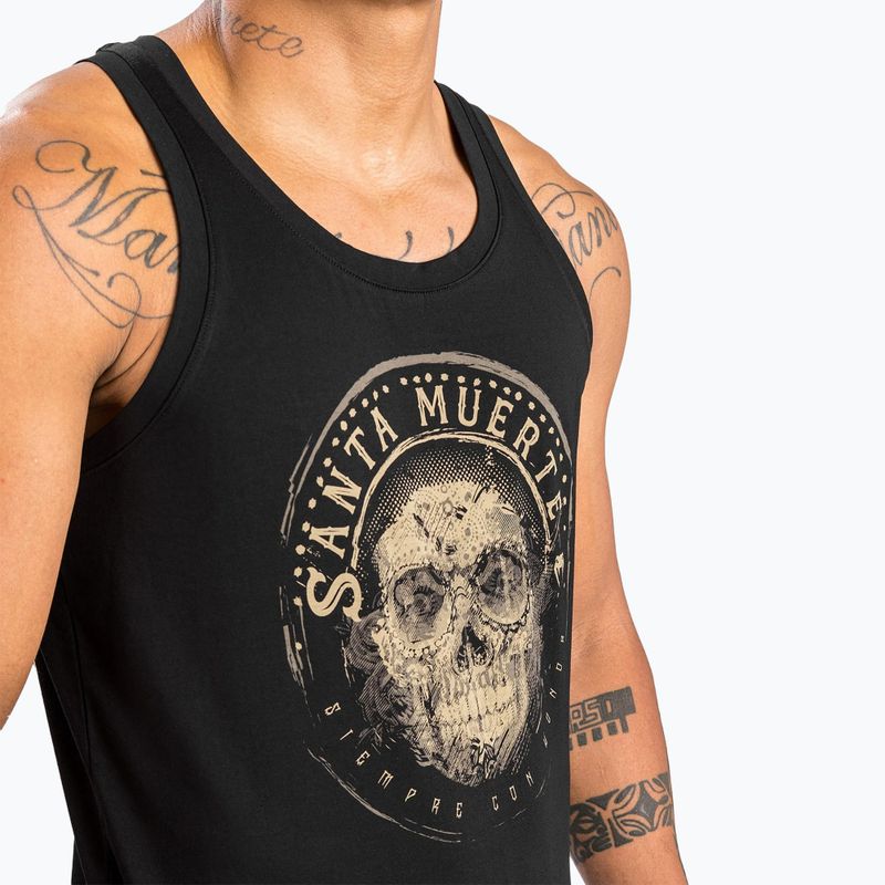 Venum Santa Muerte Dark Side schwarz/braun Herren Tank Top 6
