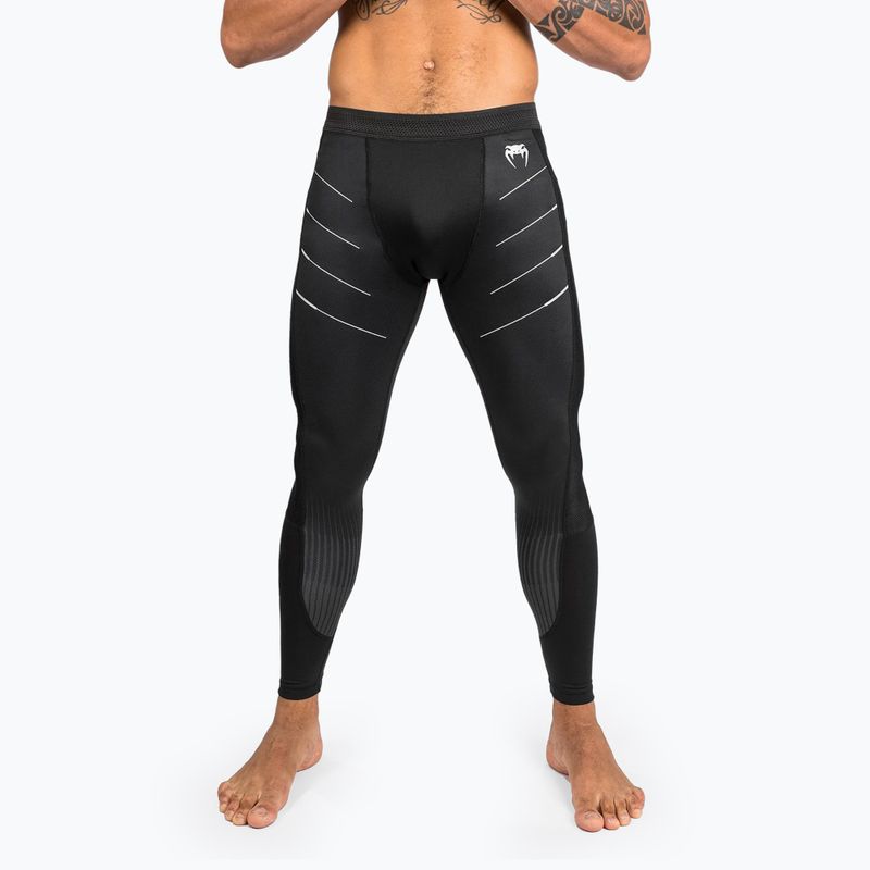 Herren-Leggings Venum Biomecha Spats schwarz/grau