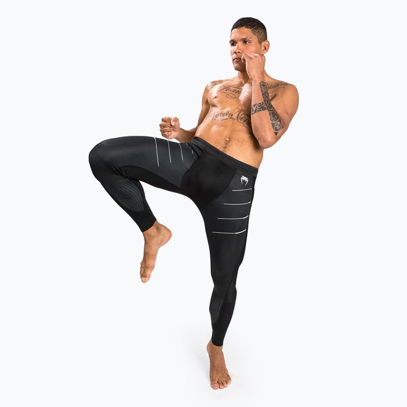 Herren-Leggings Venum Biomecha Spats schwarz/grau 2