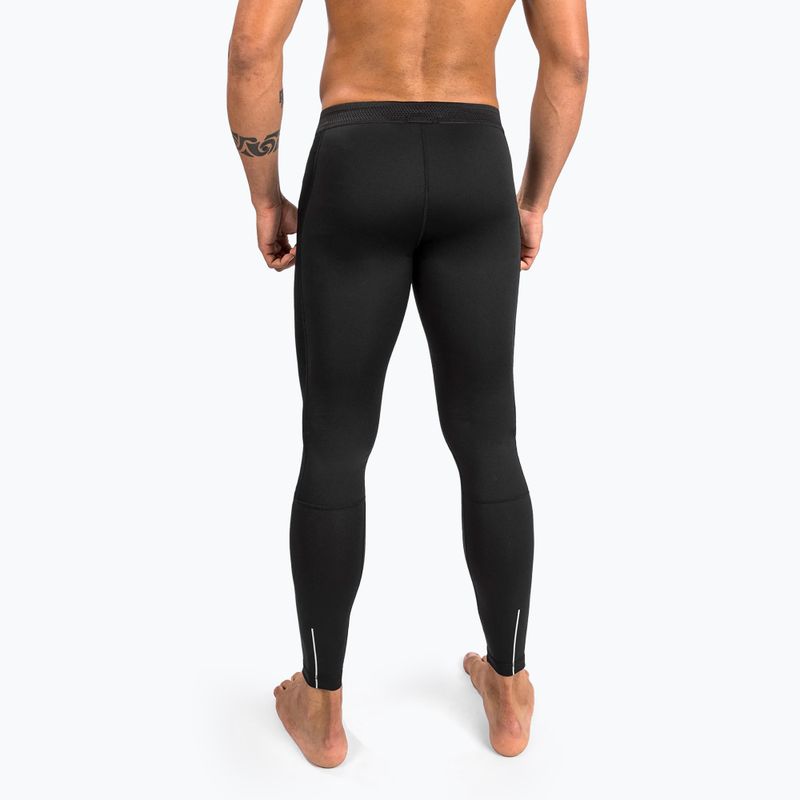 Herren-Leggings Venum Biomecha Spats schwarz/grau 3