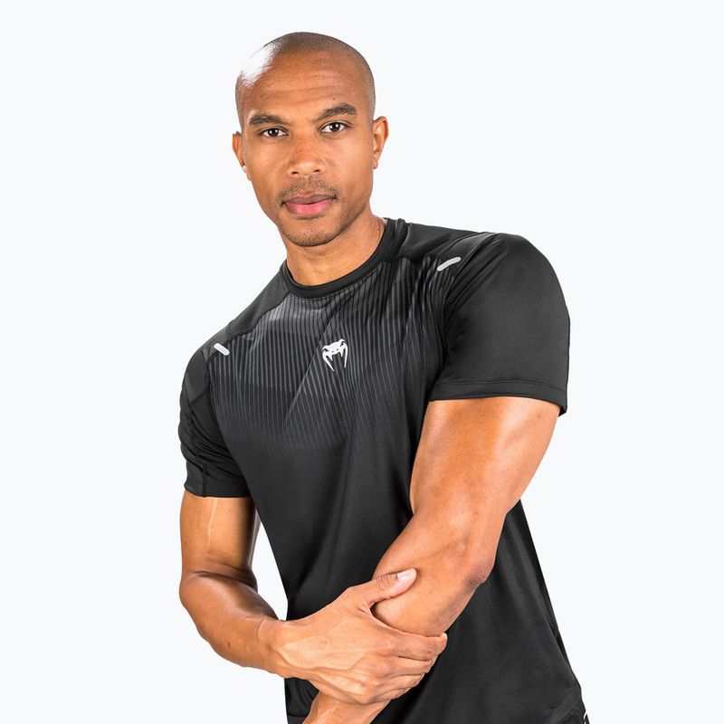 Venum Biomecha Dry Tech Herren-T-Shirt schwarz/grau 4