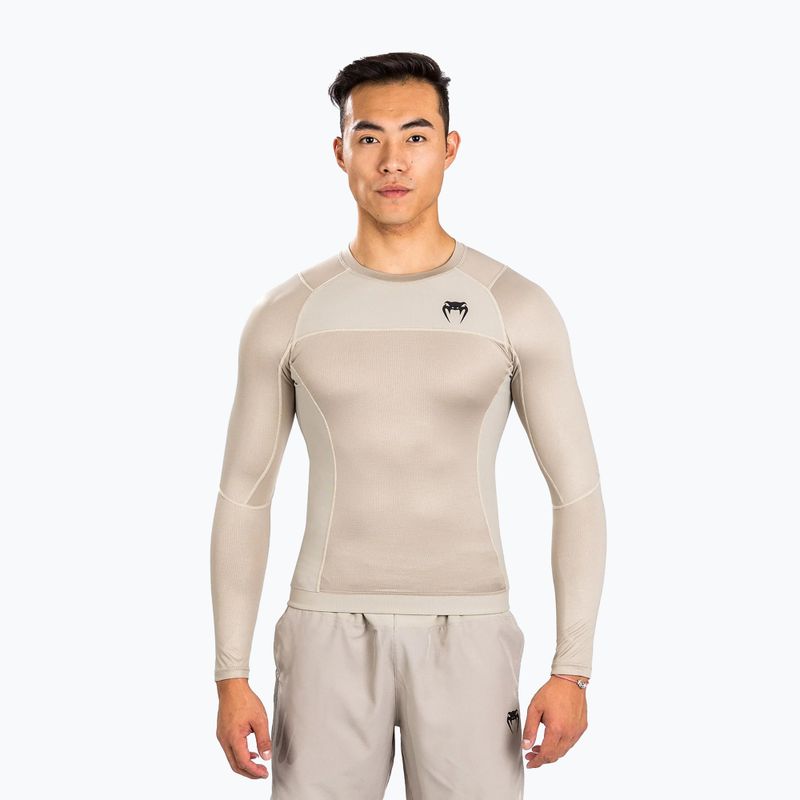 Herren Venum G-Fit Air Rashguards sand Longsleeve