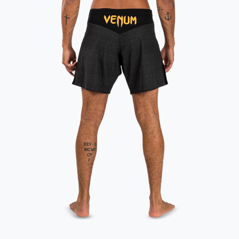 Herren-Trainingsshorts Venum X Ares 2.0 schwarz/gold 3