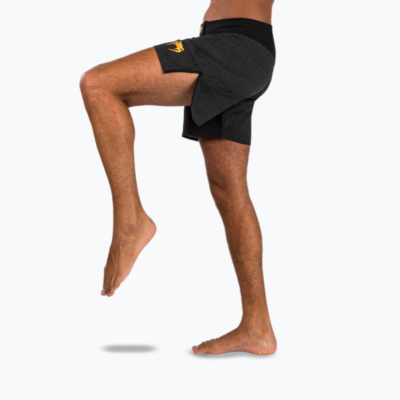 Herren-Trainingsshorts Venum X Ares 2.0 schwarz/gold 5