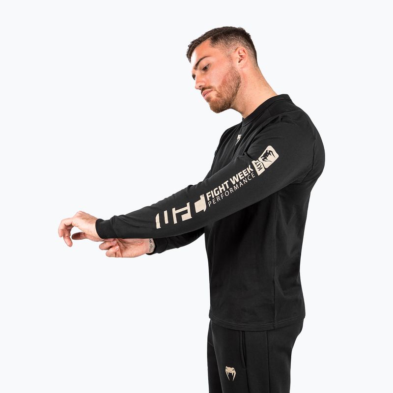 Herren Venum UFC von Adrenaline Fight Week Dry-Tech Longsleeve schwarz 8