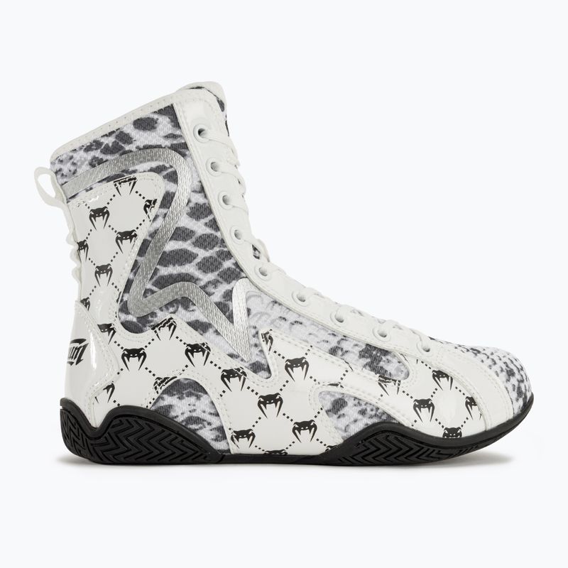 Venum Snake weiße Boxstiefel 2