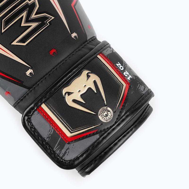 Venum Elite Evo schwarz/gold Boxhandschuhe 7