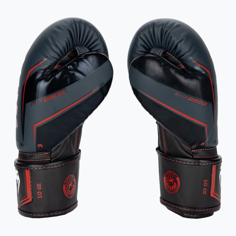 Venum Elite Evo navy/schwarz/rot Boxhandschuhe 3