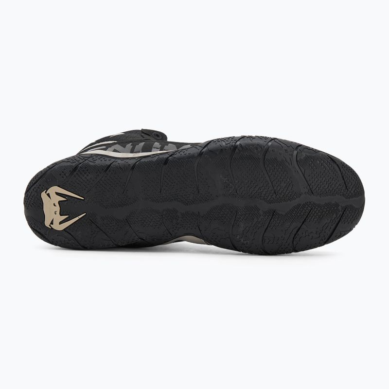 Boxschuhe Venum Elite Wrestling black/sand 5