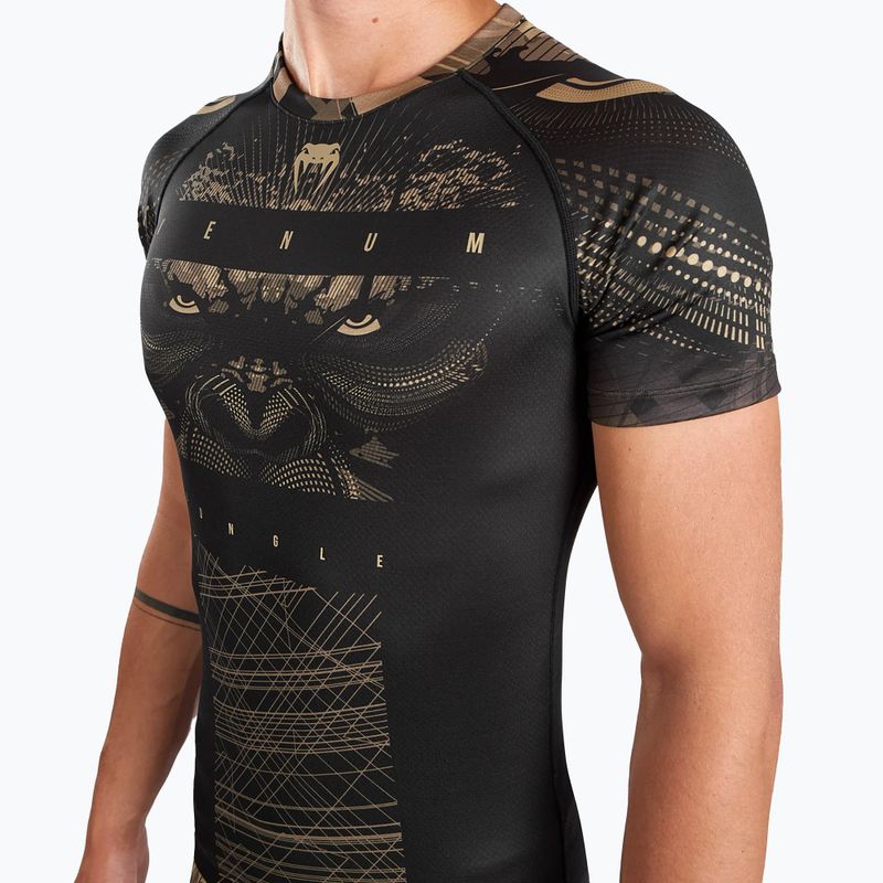 Herren Venum Gorilla Jungle Rashguard schwarz/sand 5