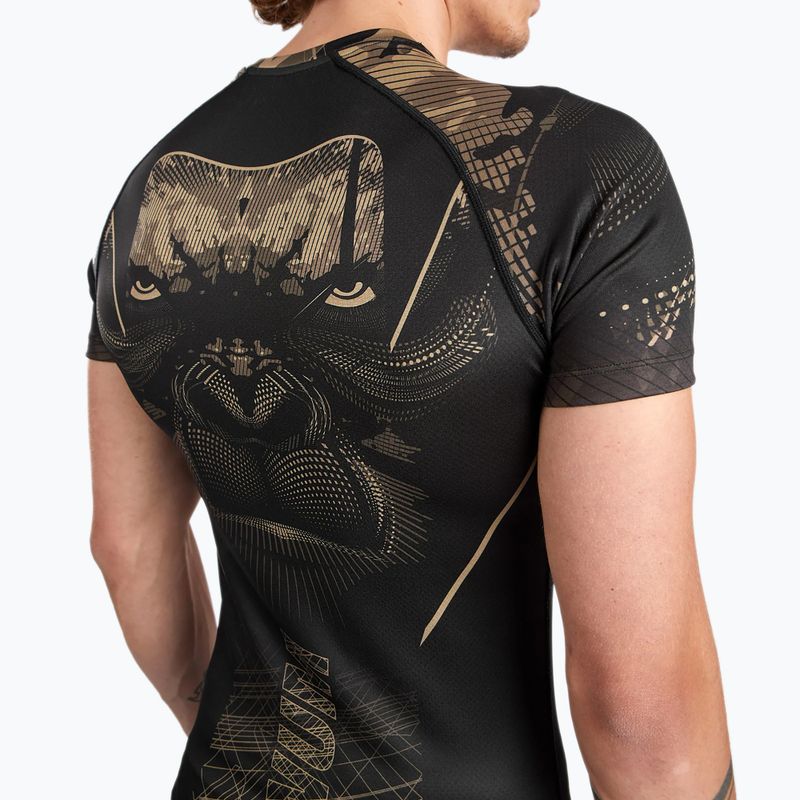 Herren Venum Gorilla Jungle Rashguard schwarz/sand 6