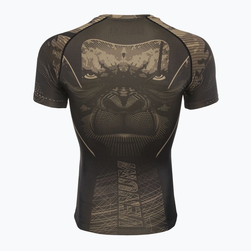 Herren Venum Gorilla Jungle Rashguard schwarz/sand 8