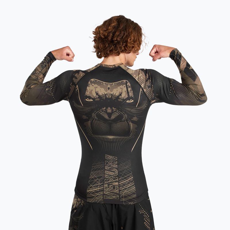 Herren Venum Gorilla Jungle Rashguard sand/schwarz 3