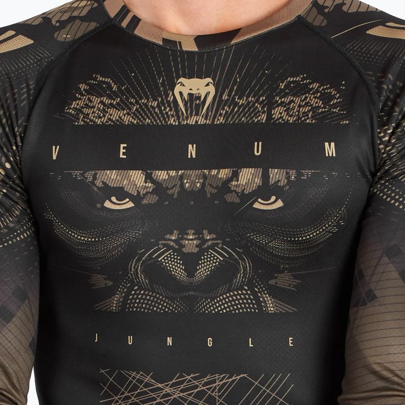 Herren Venum Gorilla Jungle Rashguard sand/schwarz 6