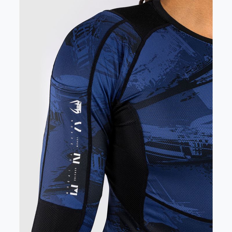 Herren Venum Electron 3.0 Rashguard navy Longsleeve 5