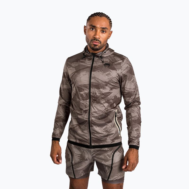 Herren Venum Electron 3.0 Hoodie sand 4